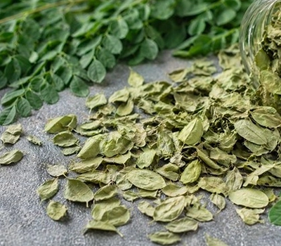 Cleaning and Preparation of Moringa leaves